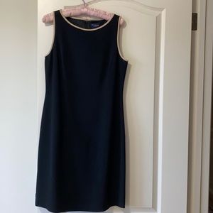 Ann Taylor classic black sheath dress. Excellent